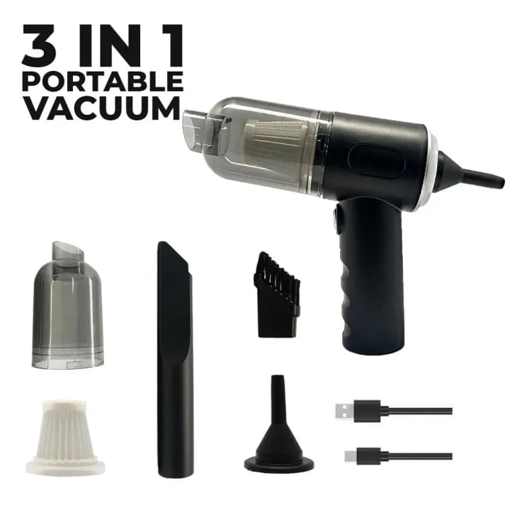 3 In 1 As-228 Mini Usb Rechargeable Vacuum Cleaner