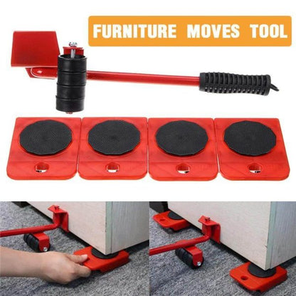 (5 In 1) Heavy Furniture Move Tool Transport Lifter