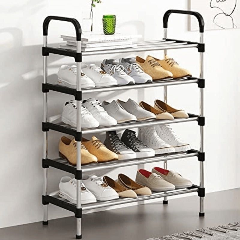 Multipurpose Premium Design 5 layers Shoe Rack Non-breakable