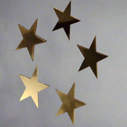 15 Stars Mirror Matrial Acrylic Wall Art Decor Star