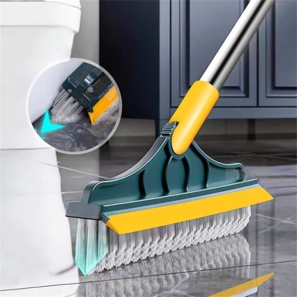 2 In 1 Floor Cleaning Brush Bathroom